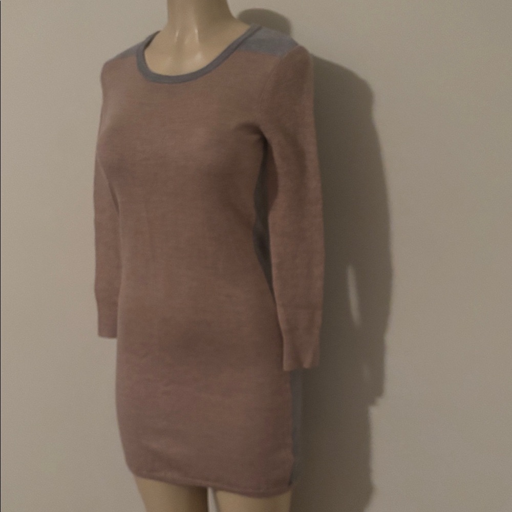 Cynthia Rowley 100% Merino Wool Two Tone Dress. Size M - Picture 2 of 5